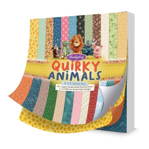 Quirky Animals - 8x8 Paper Pad