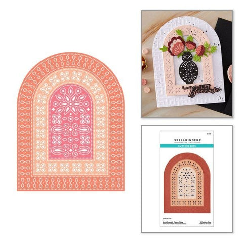 Regal Reflections - Arch Punch & Pierce Plate - Dies