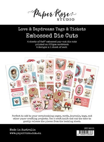 Love & Daydreams - Die Cuts - Tags & Tickets