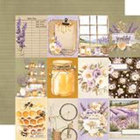 Lavender Fields - 3x4 Elements