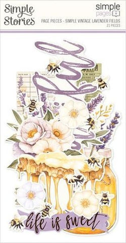 Lavender Fields - Simple Pages Page Pieces