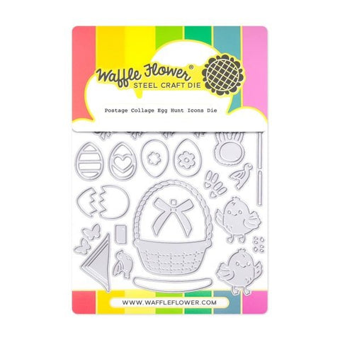 Postage Collage - Egg Hunt Icons - Dies