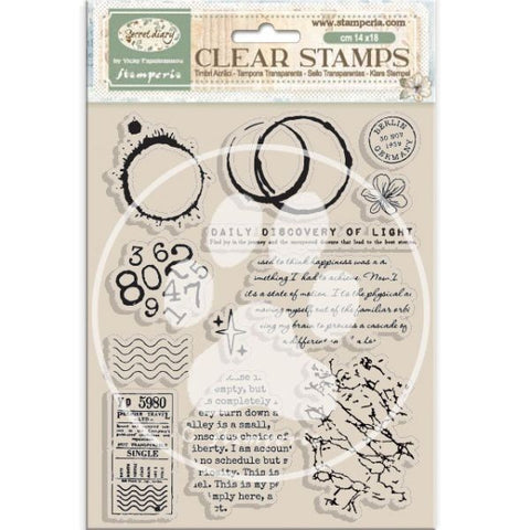 Secret Diary - Clear Stamps