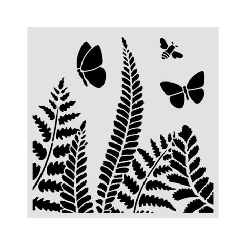 Daisy Art - Stencil - Fern
