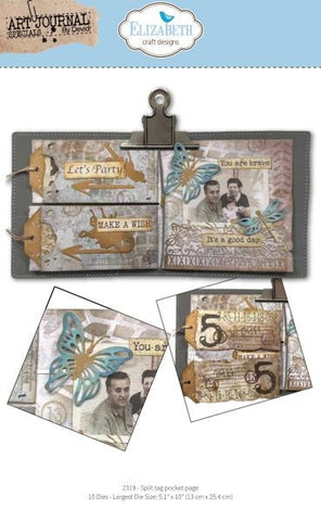 Hello You - Split Tag Pocket Page - Dies