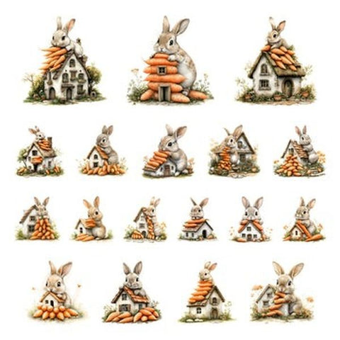 Sir Crunch Alot - Ephemera - Bunny Burrows