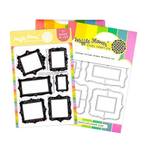Postge Collage Frames - Stamp & Die Combo