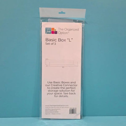 Basic Box L - 4x15xx1.5 - Set of 5