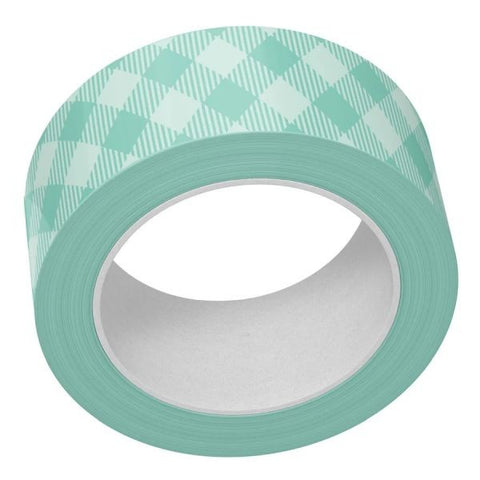 Aqua Gingham - Washi Tape