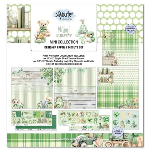 Mint Nursery - Mini 12x12 Collection