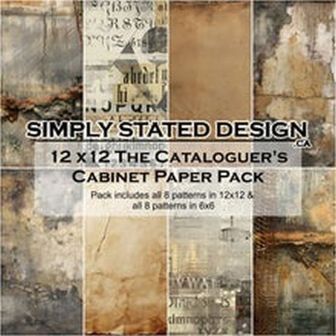 The Cataloguer's Cabinet - 12x12 Collection Pack