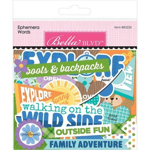 Adventure Awaits - Ephemera - Words