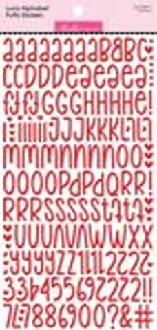 Luna Alpha Puffy Stickers - McIntosh