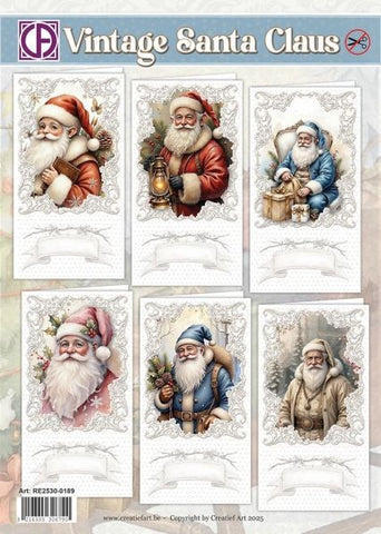 Vintage Santa Claus - Card Kit