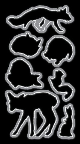 Forest Animals Coordinating Dies