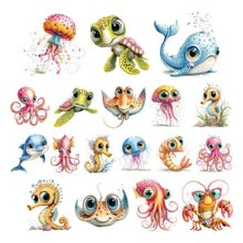 Beach Babes - Ephemera - Critters