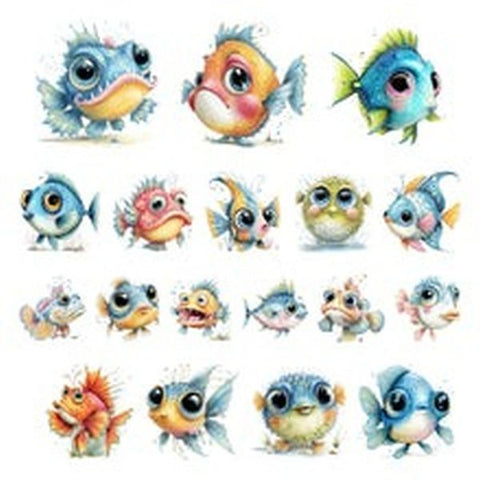 Beach Babes - Ephemera - Fish