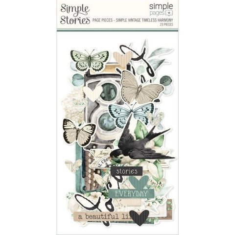 Simple Vintage Timeless Harmony - Simple Pages Page Pieces