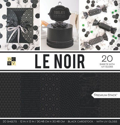 Le Noir - 12x12 Paper Pad