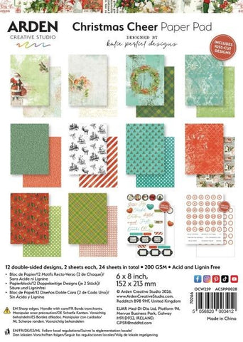 Christmas Cheer - 6x8 Paper Pad