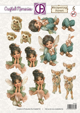 Whispering Forest -3D Die-Cut Sheet