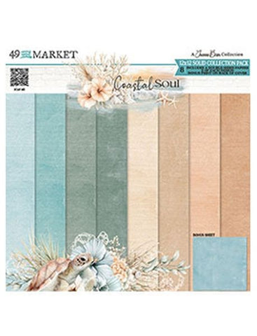 Coastal Soul  - 12x12 Collection Pack - Solids