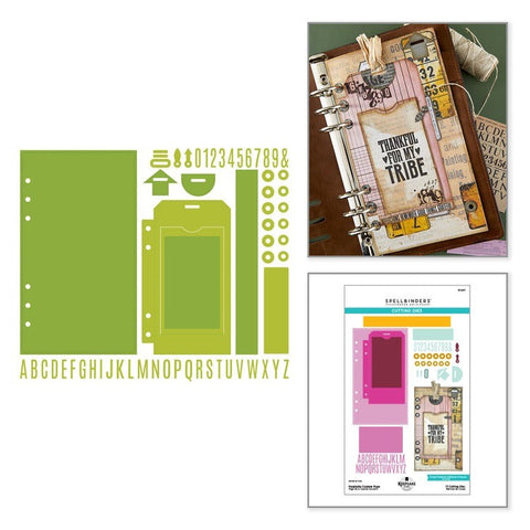 Turn the Page Collection - Keepsake Capsule Page Dies