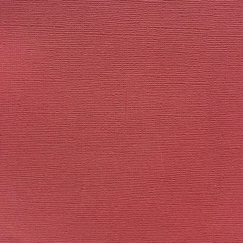 Canvas Texture Cardstock - Brick