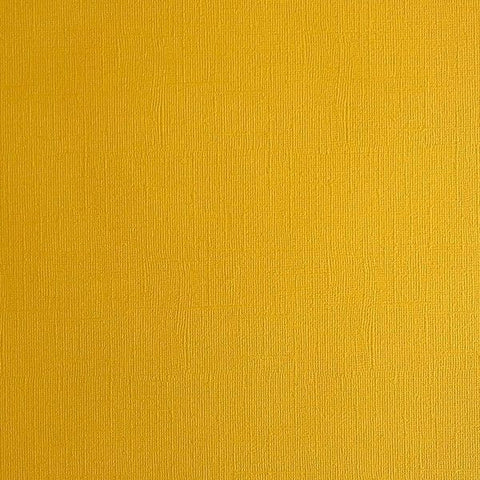 Canvas Texture Cardstock - Golden Amber