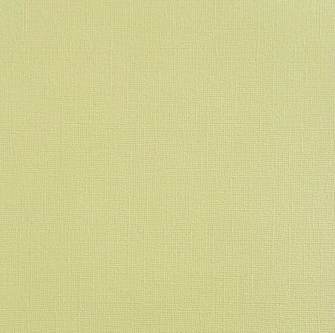 Canvas Texture Cardstock - Golden Sage