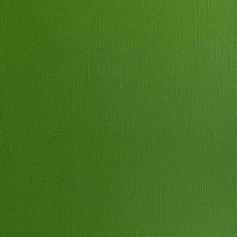 Canvas Texture Cardstock - Dill Pickle