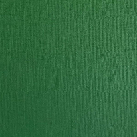 Canvas Texture Cardstock - Forest Green