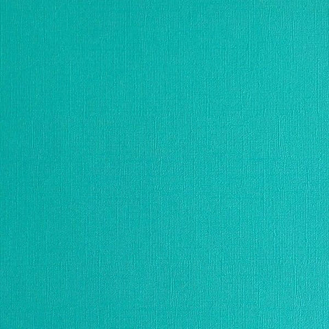 Canvas Texture Cardstock - Turquoise Necklace