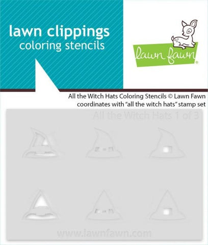 All the Witch Hats - Coloring Stencils