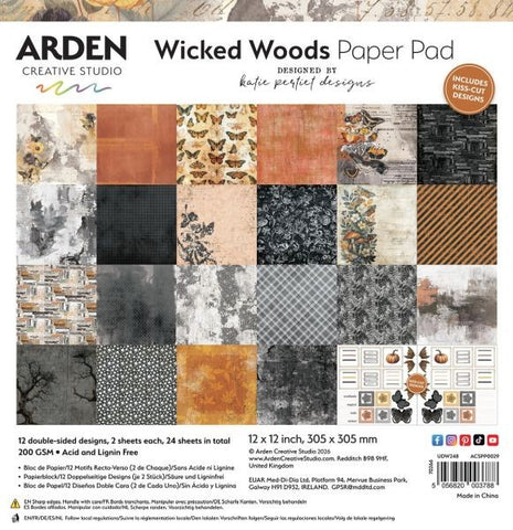 Wicked Woods - 12x12 Paper Pad