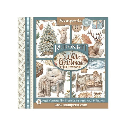 White Christmas - Rub On Kit