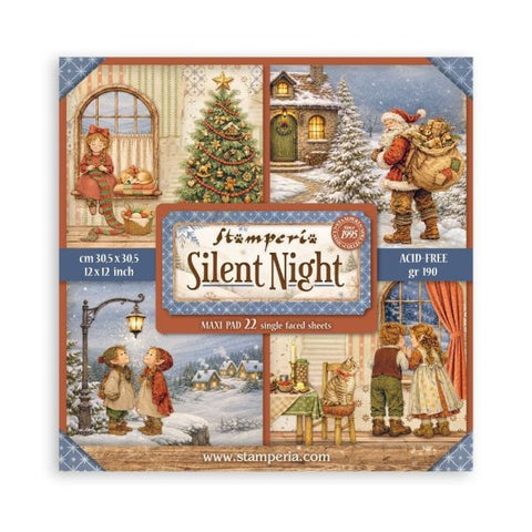 Silent Night -12x12 Paper Pack - Single Sided