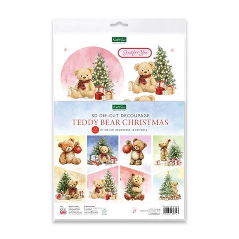 Teddy Bear Christmas - Die Cut Decoupage Collection