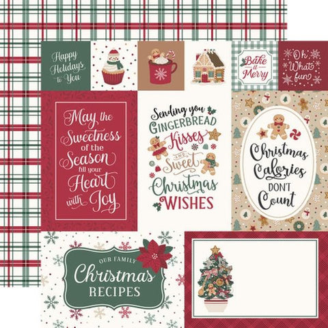 Baking Christmas Cheer - Baking Journaling Cards