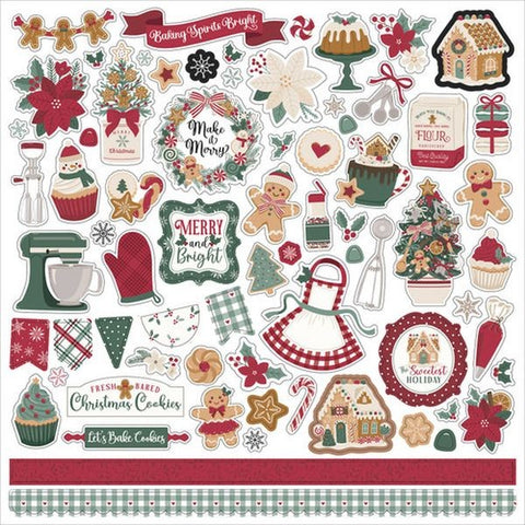 Baking Christmas Cheer - Stickers