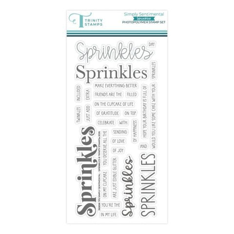 Simply Sentimental - Sprinkles - Clear Stamps