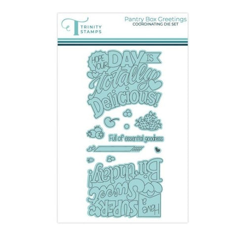 Pantry Box Greetings - Coordinating Dies
