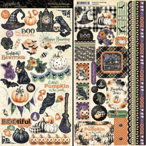 BOOtiful Greetings - Stickers