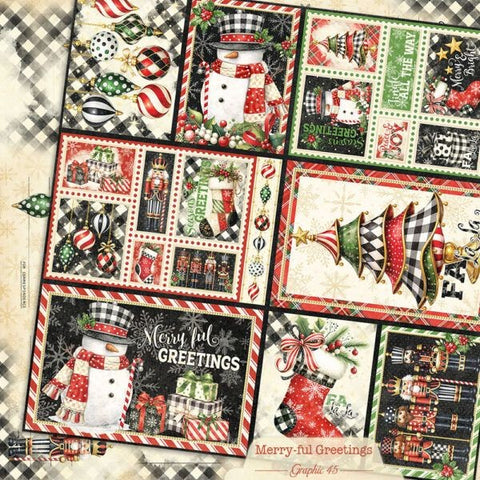 Merry-ful Greetings - Journaling Cut-Aparts