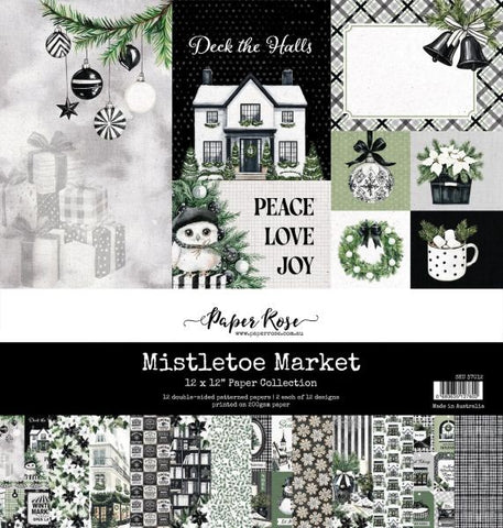 Mistletoe Market - 12x12 Paper Collection