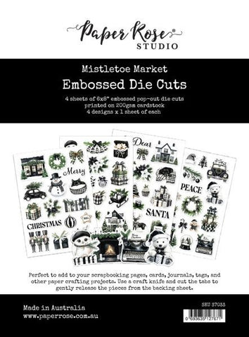 Mistletoe Market - Embossed Die Cuts