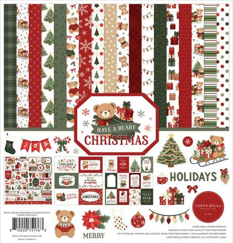 Have a Beary Merry Christmas - 12x12 Collection Pack