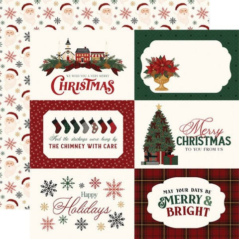 Classic Christmas - 6x4 Journaling Cards
