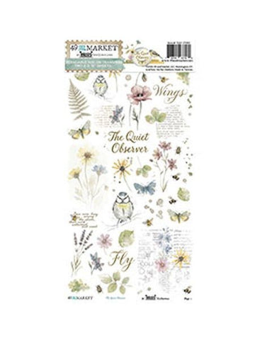 The Quiet Observer - Blendable Rub Ons