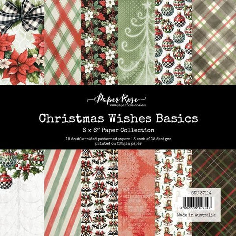 Christmas Wishes - 6x6 Collection Pack - Basics
